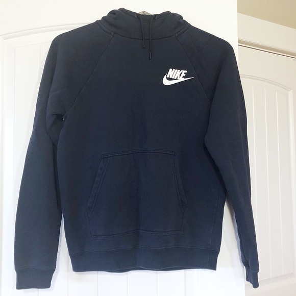 Nike Tops - Nike Tech Fleece Navy Blue Hoodie Sweatshirt